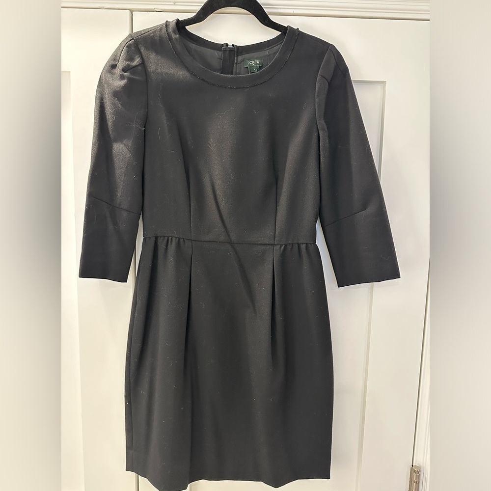 Jcrew Factory black suit dress